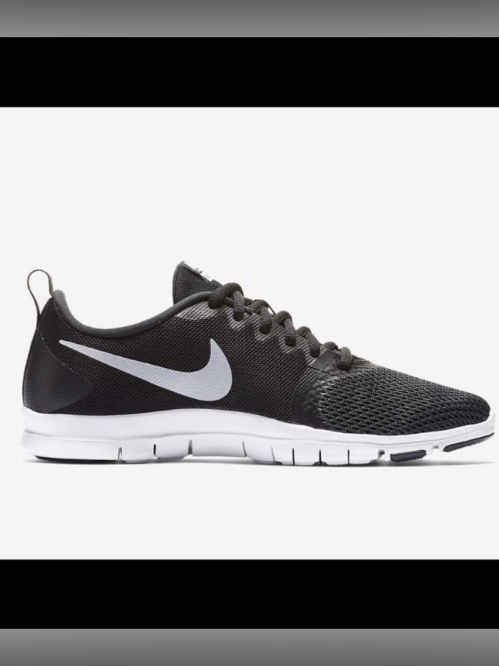 Nike Flex Essentials Training Shoe Black - Picture 1 of 12